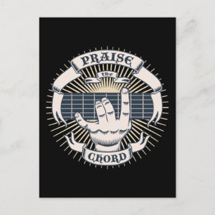 Praise the Chord Postcard