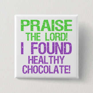 Praise the Lord 15 Cm Square Badge