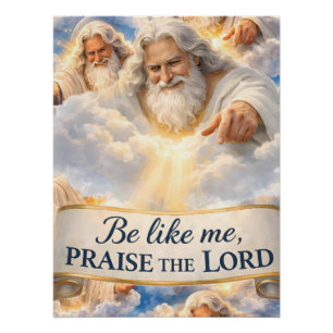 Praise the Lord celestial poster