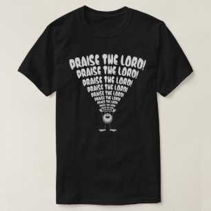 Praise The Lord Emoji (for black shirts) T-Shirt