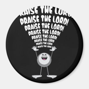 Praise The Lord Emoji Magnet