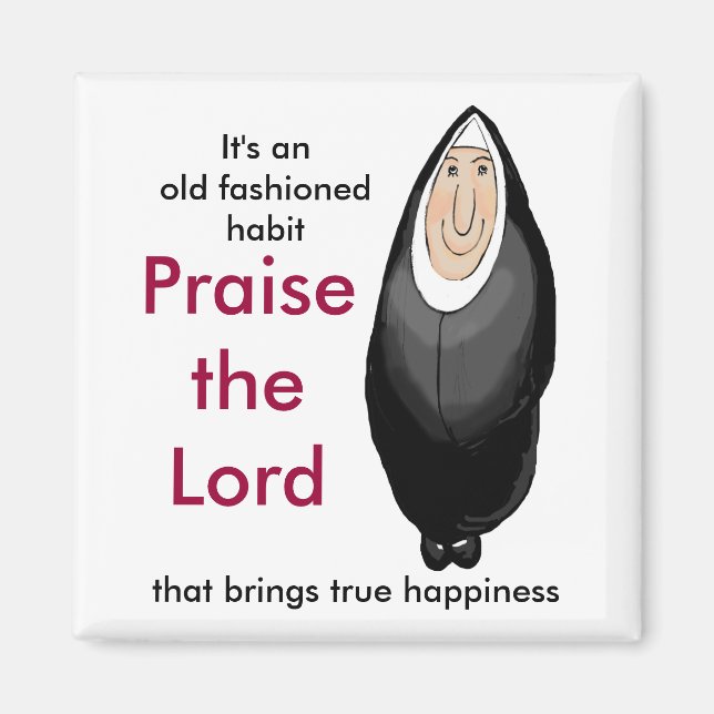 Praise the Lord Magnet (Front)
