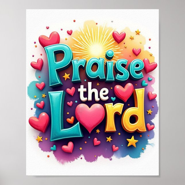 Praise the Lord  Poster (Front)