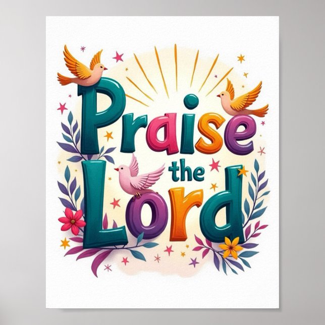 Praise the Lord  Poster (Front)