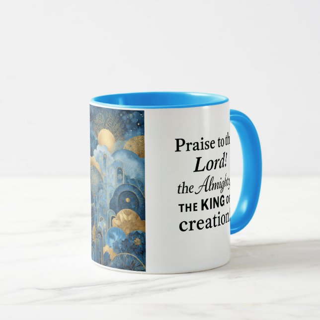 Praise To The Lord Mug (Front Right)
