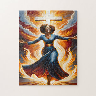 Praising Through the Fire Jigsaw Puzzle