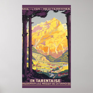 Pralognan de la Vanoise Poster