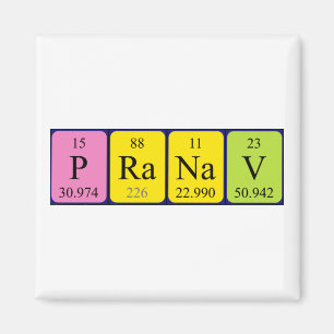 Pranav periodic table name magnet