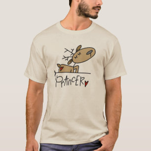 Prancer Reindeer Christmas T-shirts and Gifts