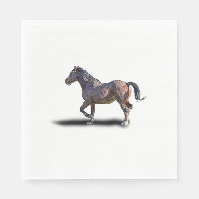 PRANCING HORSE NAPKIN (Front)