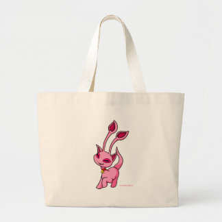 Prancing pink Aisha Large Tote Bag