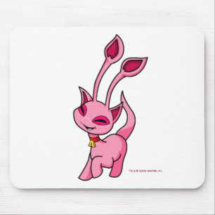 Prancing pink Aisha Mouse Mat