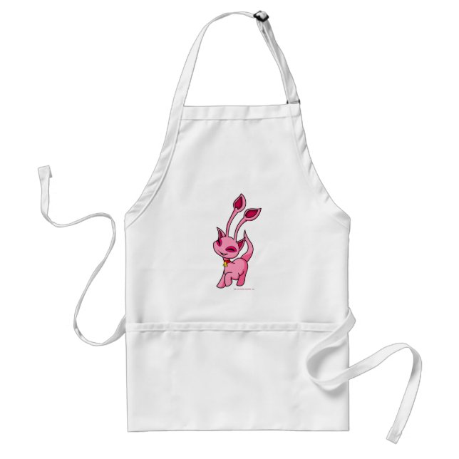 Prancing pink Aisha Standard Apron (Front)