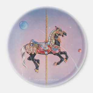 PRANCING PONY CAROUSEL MAGNET