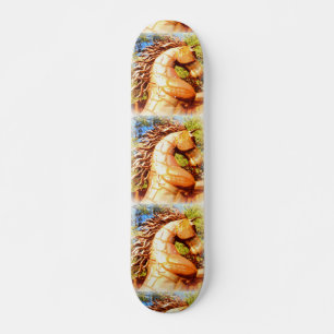 prancing stallion skateboard