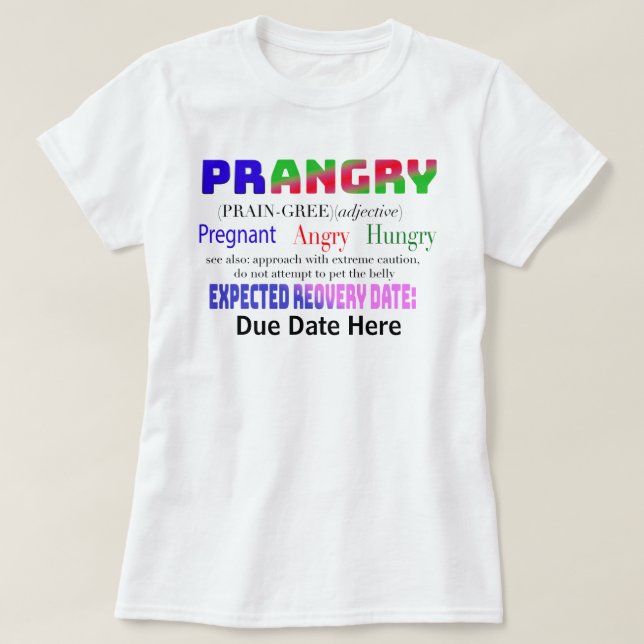 PRANGRY Definition Shirt (Personalizable) (Design Front)