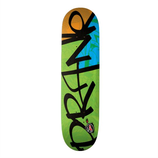 Prank Graffiti Tag Skateboard | Zazzle.co.uk