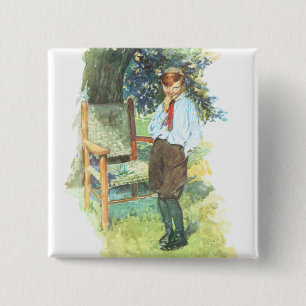 Prankster 15 Cm Square Badge