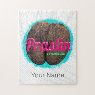 Praslin Seychelles Indian Ocean Vintage Souvenir Jigsaw Puzzle