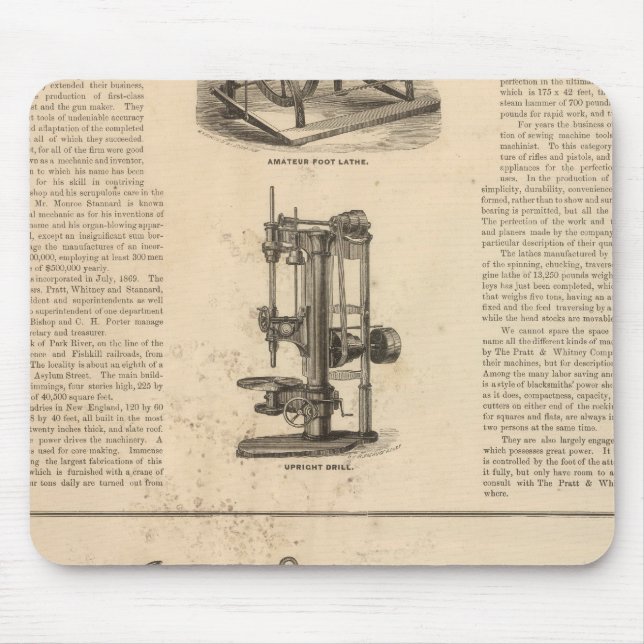 Pratt and Whitney Company Mouse Mat (Front)