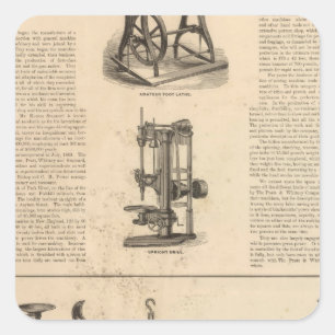 Pratt and Whitney Company Square Sticker