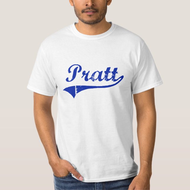 Pratt Kansas Classic Design T-Shirt (Front)