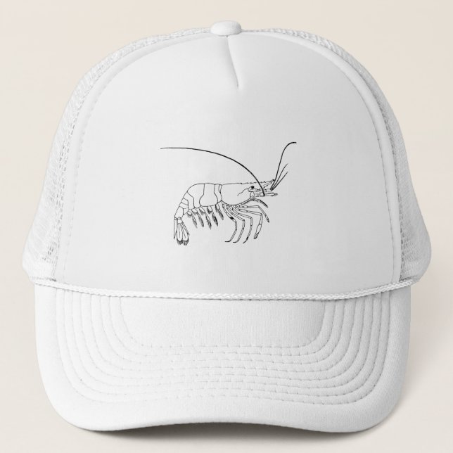 Prawn Art Trucker Hat (Front)