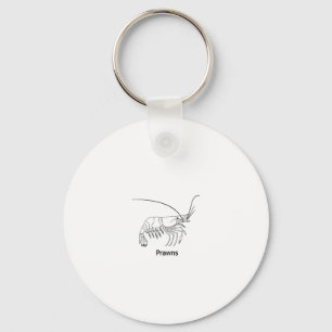 Prawn Logo Key Ring