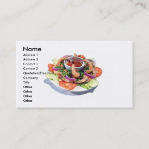 Prawn Platter Business card