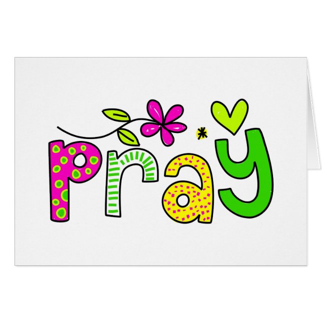 Pray (Front Horizontal)