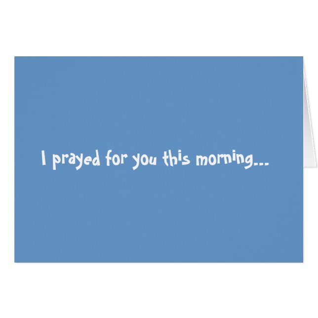 pray (Front Horizontal)