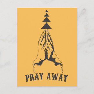 Pray Away Postcard