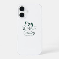 Pray Bible Verse Christian Prayer Green and White