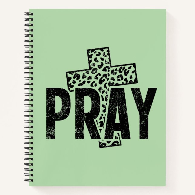 Pray Christian | Faith Cross Prayer Journal (Front)