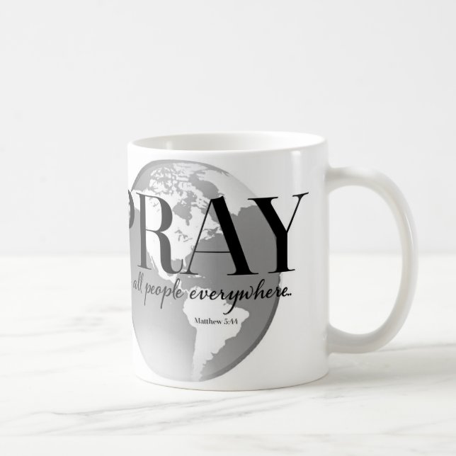 PRAY COFFEE MUG (Right)