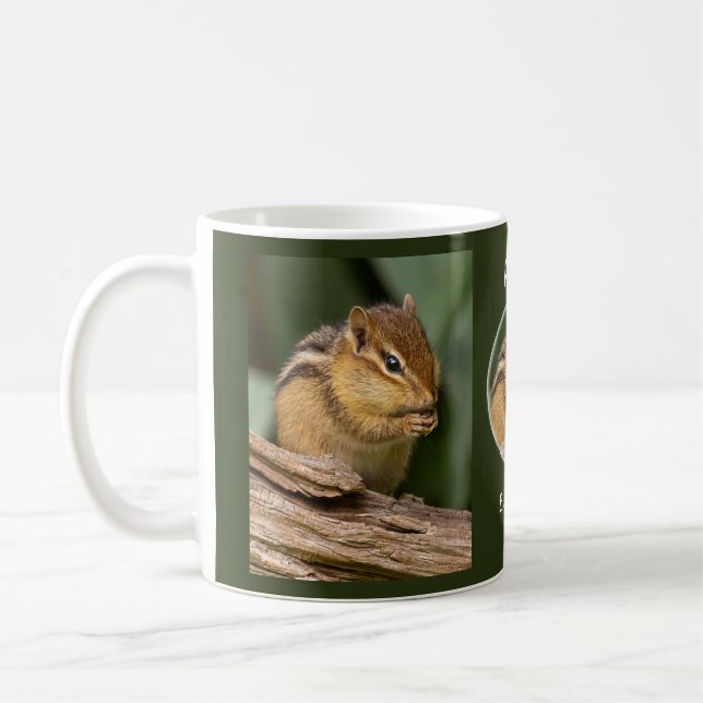 Pray Every Day Chipmunk  Coffee Mug (Left)