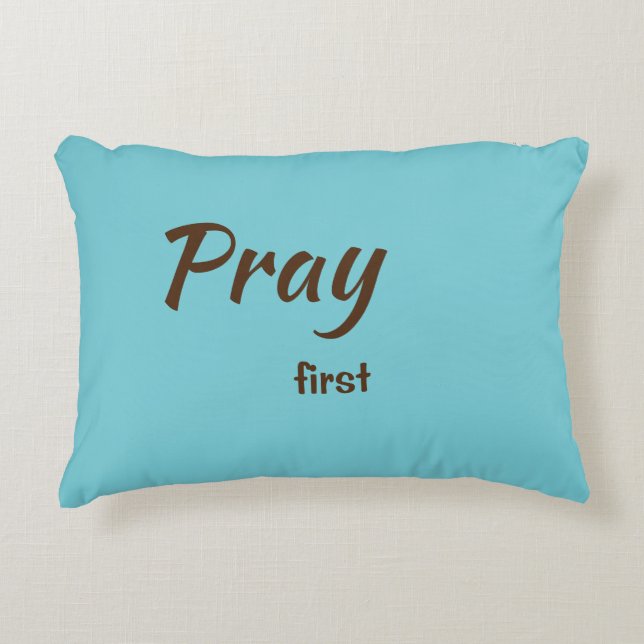 Pray first pillow (Front)