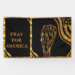 PRAY FOR AMERICA  BANNER