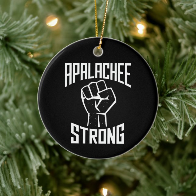 Pray for Apalachee High School Strong  Ceramic Tree Decoration (Tree)