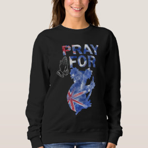 Pray for Australia Rain Save Koala Australian Anim Sweatshirt