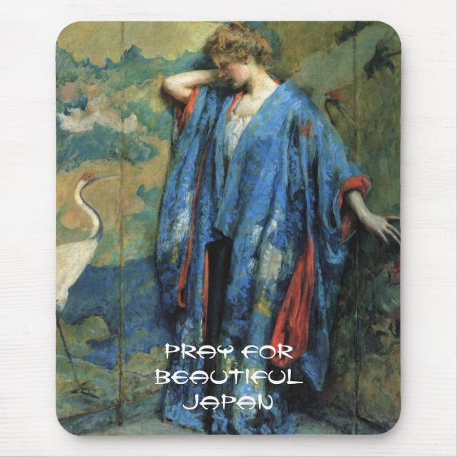 PRAY FOR BEAUTIFUL JAPAN MOUSE MAT (Front)