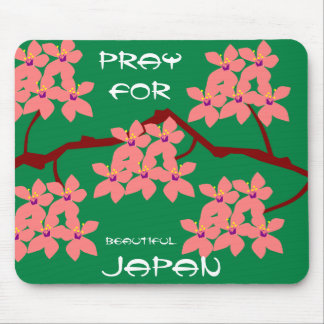 PRAY FOR BEAUTIFUL JAPAN MOUSE MAT