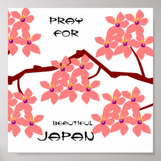 PRAY FOR BEAUTIFUL JAPAN POSTER