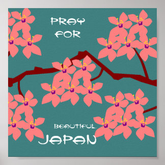PRAY FOR BEAUTIFUL JAPAN POSTER