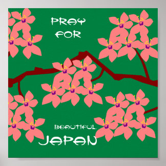 PRAY FOR BEAUTIFUL JAPAN POSTER
