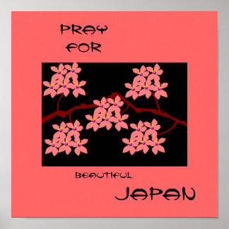PRAY FOR BEAUTIFUL JAPAN POSTER
