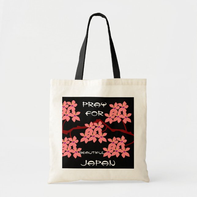 PRAY FOR BEAUTIFUL JAPAN TOTE BAG (Front)