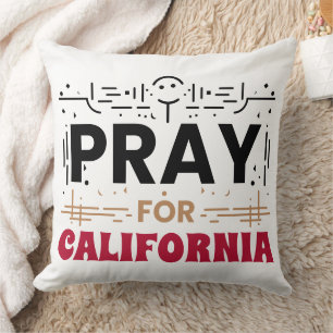 Pray for California • Support for CA Cushion