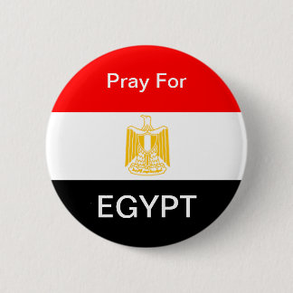 Pray For EGYPT 6 Cm Round Badge