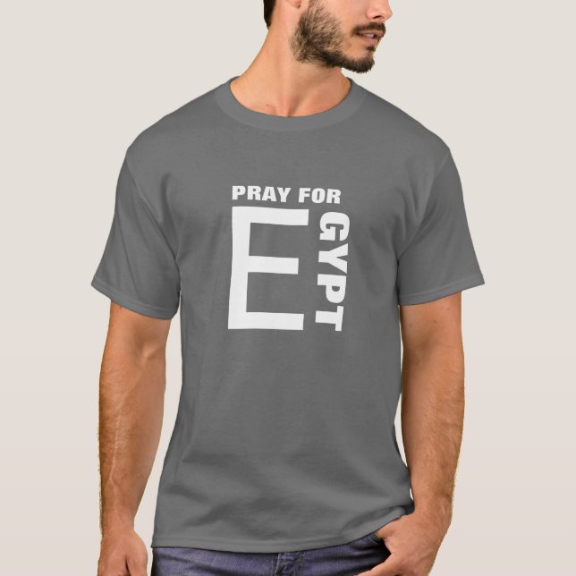 PRAY FOR EGYPT T-Shirt (Front)
